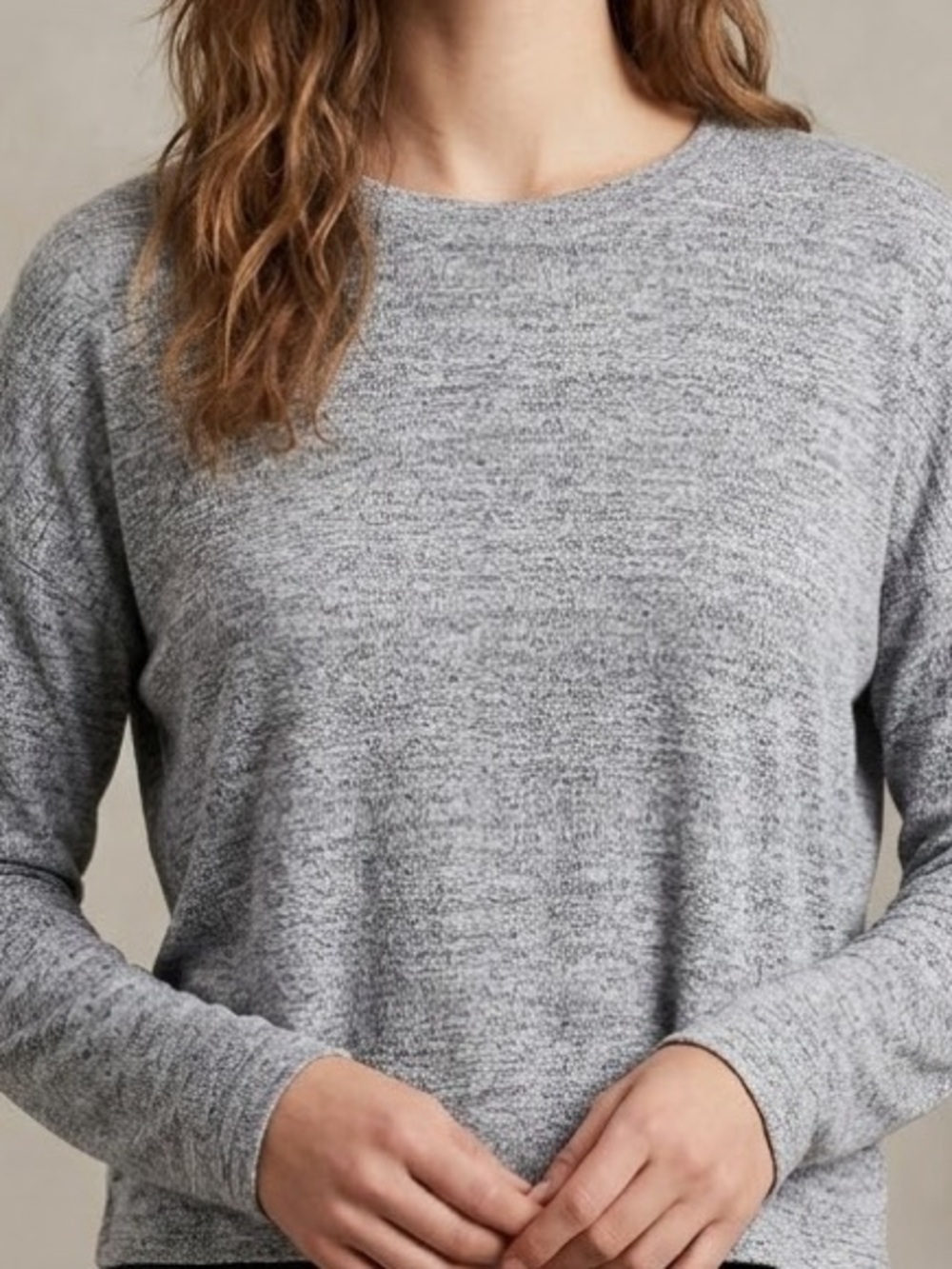 Magaschoni Heather Knit Top